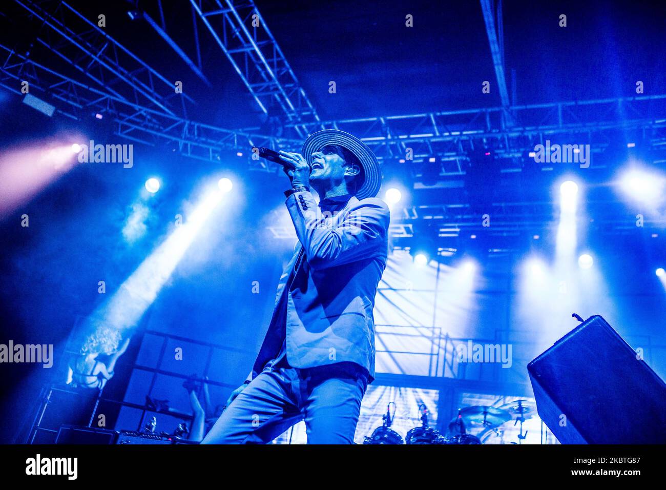 Perry Farrell di Jane's Addiction suona dal vivo a Fabrique di Milano il 15 2016 giugno (Photo by Mairo Cinquetti/NurPhoto) Foto Stock