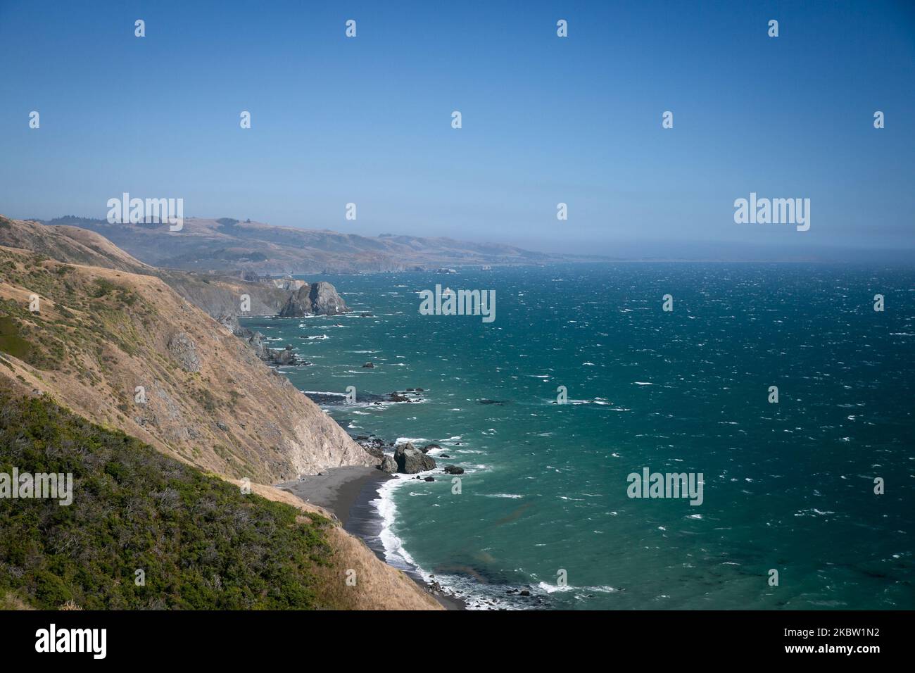 Sonoma Coast Vista Point (California) US, il 2 luglio 2020. (Foto di Karla Ann Cote/NurPhoto) Foto Stock