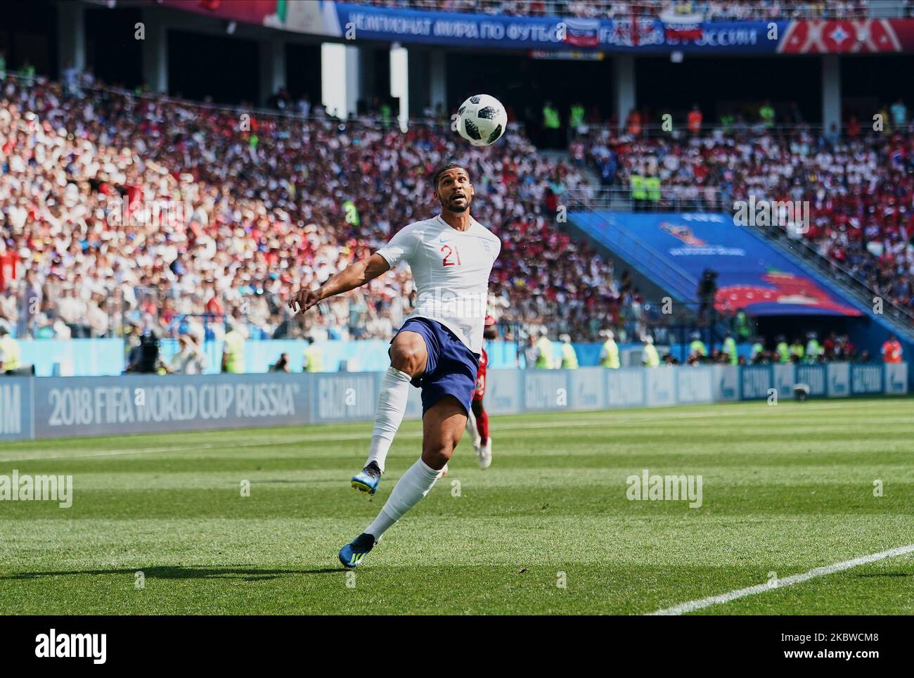 Ruben Loftus-guancia d'Inghilterra durante la partita di Coppa del mondo FIFA Inghilterra contro Panama al Nizhny Novgorod Stadium, Nizhny Novgorod, Russia il 24 giugno 2018. (Foto di Ulrik Pedersen/NurPhoto) Foto Stock