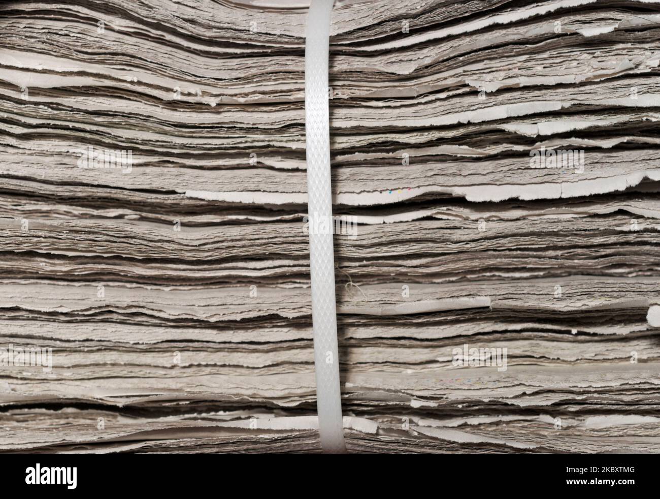 un pacchetto di giornali Foto Stock