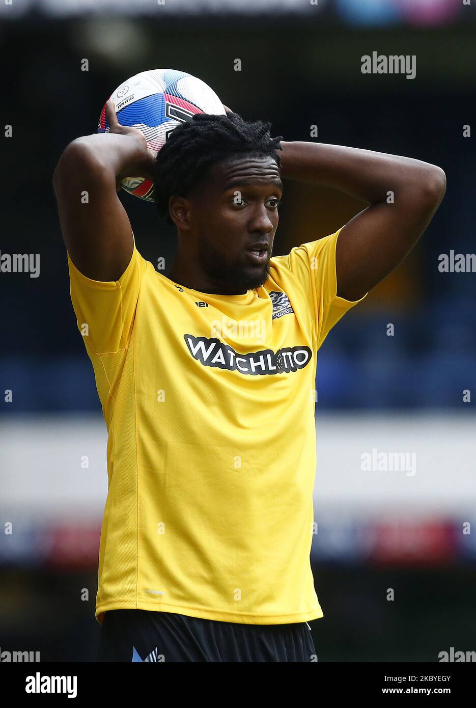 Miles Mitchell-Nelson of Southend United in azione durante il Trophy EFL Southern Group abetween Southend United and West Ham United U21 al Roots Hall Stadium , Southend, Regno Unito il 08th settembre 2020 (Photo by Action Foto Sport/NurPhoto) Foto Stock