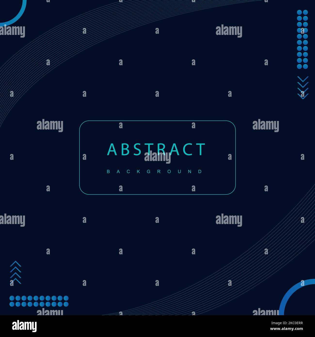Un moderno sfondo astratto blu scuro Illustrazione Vettoriale