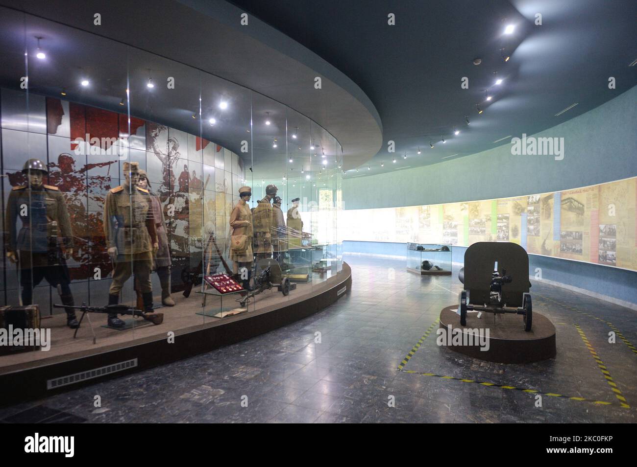 Il Museo del Passo di Dukla a Svidnik. Sabato 19 settembre 2020, a Svidnik, nella regione di Presov, Slovacchia. (Foto di Artur Widak/NurPhoto) Foto Stock