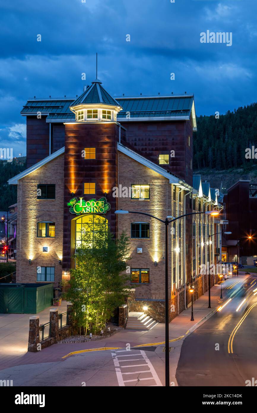Lodge Casino, Black Hawk, Colorado, STATI UNITI D'AMERICA Foto Stock