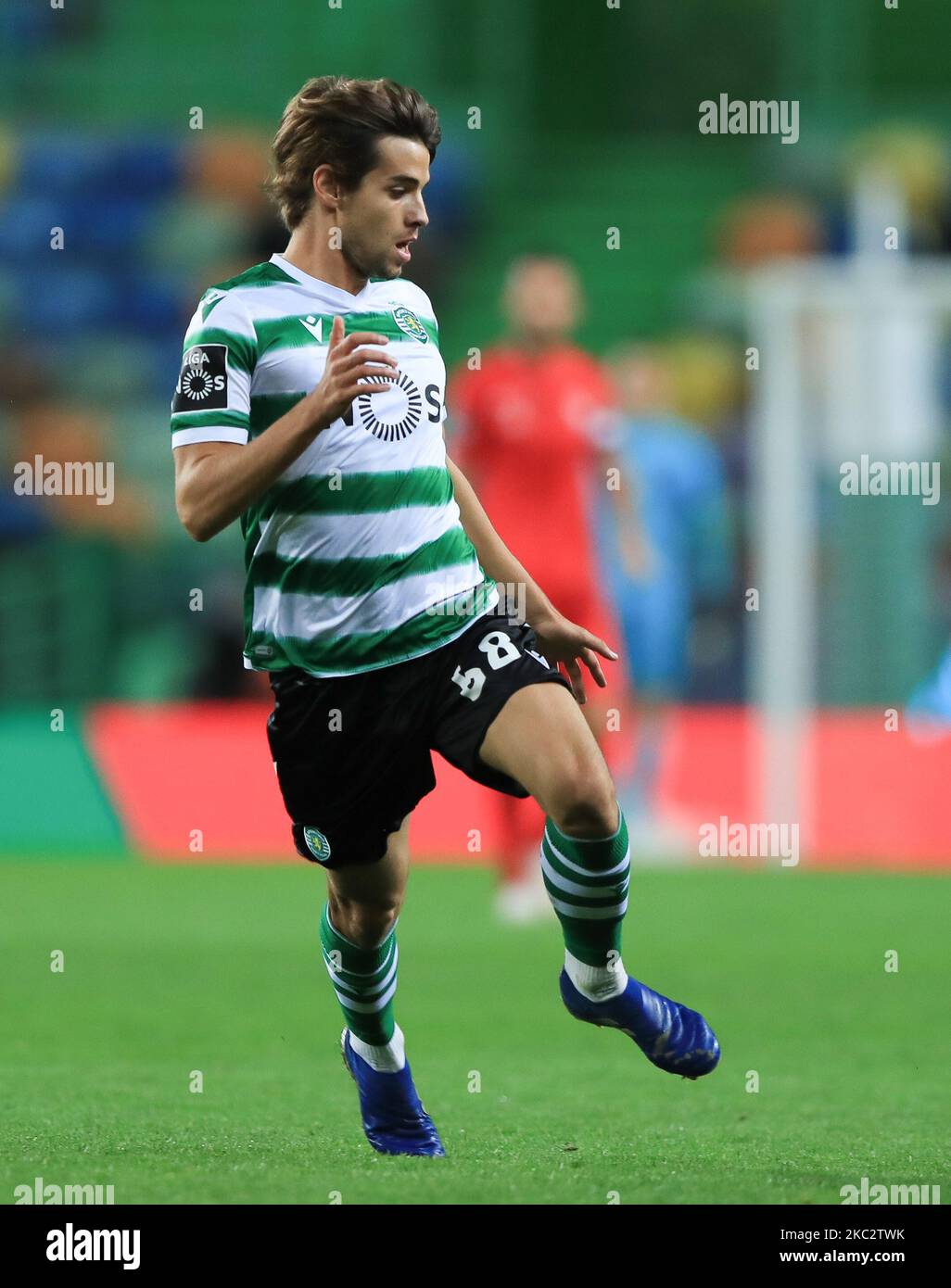 Daniel Braganca di Sporting CP in azione durante la partita della Premier League 2020/21 tra Sporting CP e Gil Vicente FC, allo stadio Alvalade di Lisbona il 28 ottobre 2019. (Foto di Paulo Nascimento/NurPhoto) Foto Stock
