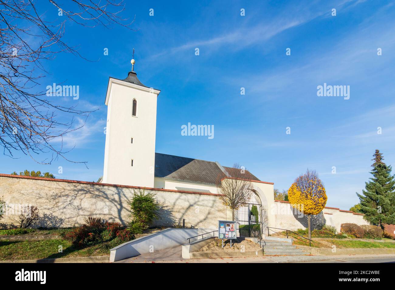 Judenau-Baumgarten: chiesa Baumgarten a Wienerwald, boschi di Vienna, Niederösterreich, bassa Austria, Austria Foto Stock