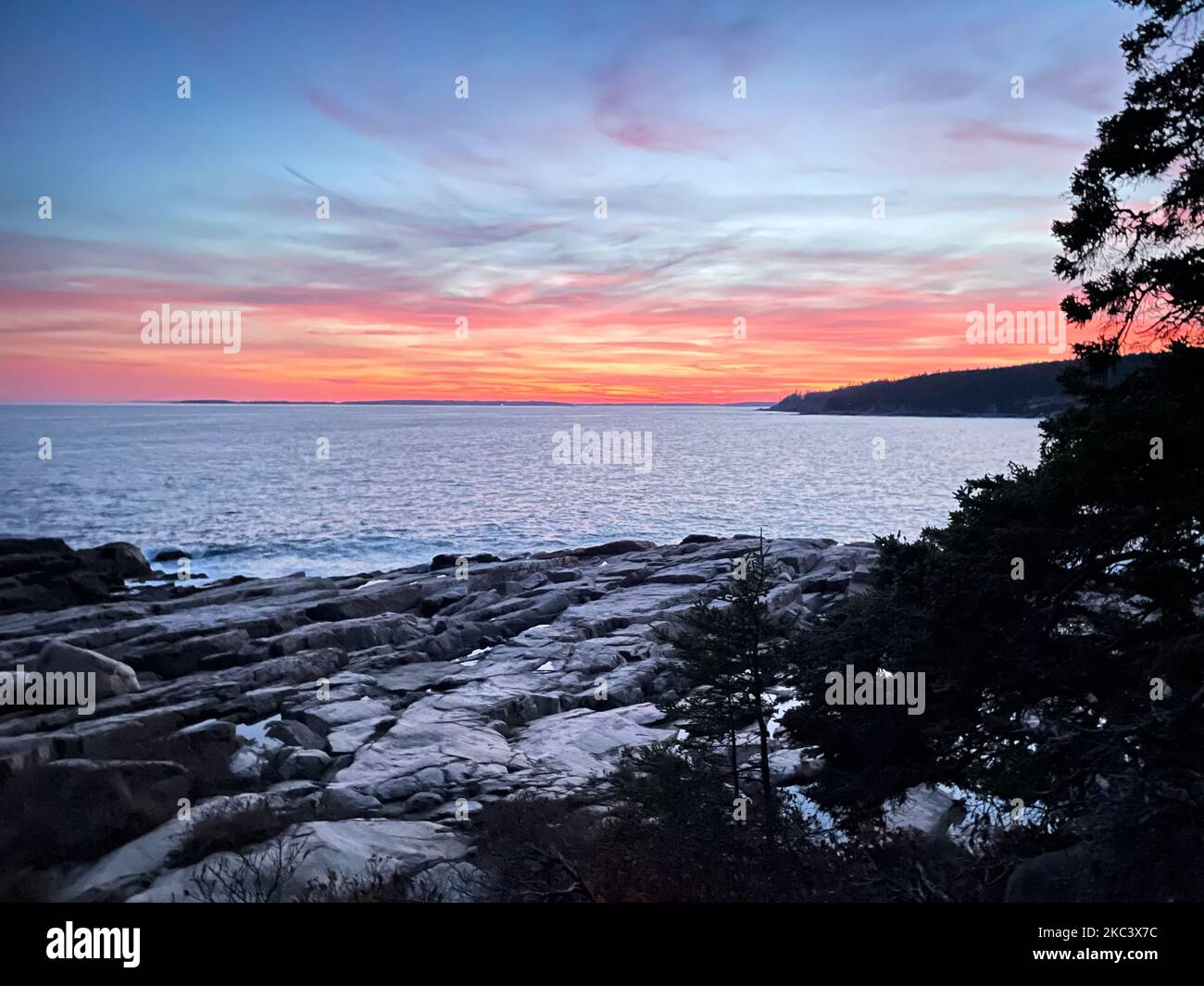 Parco Nazionale Acadia, Maine (Foto di Karla Ann Cote/NurPhoto) Foto Stock