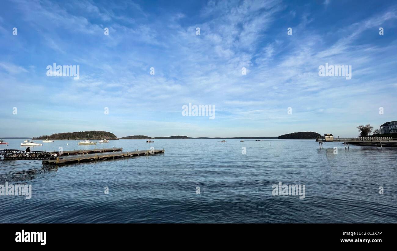Bar Harbor, Maine (Foto di Karla Ann Cote/NurPhoto) Foto Stock