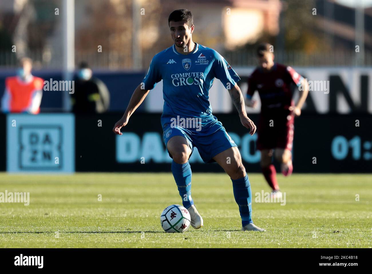 Ryder Matos durante la Serie BKT tra Cittadella ed Empoli allo Stadio Pier Cesare Tombolato il 21 novembre 2020 a Cittadella. (Foto di Emmanuele Ciancaglini/NurPhoto) Foto Stock