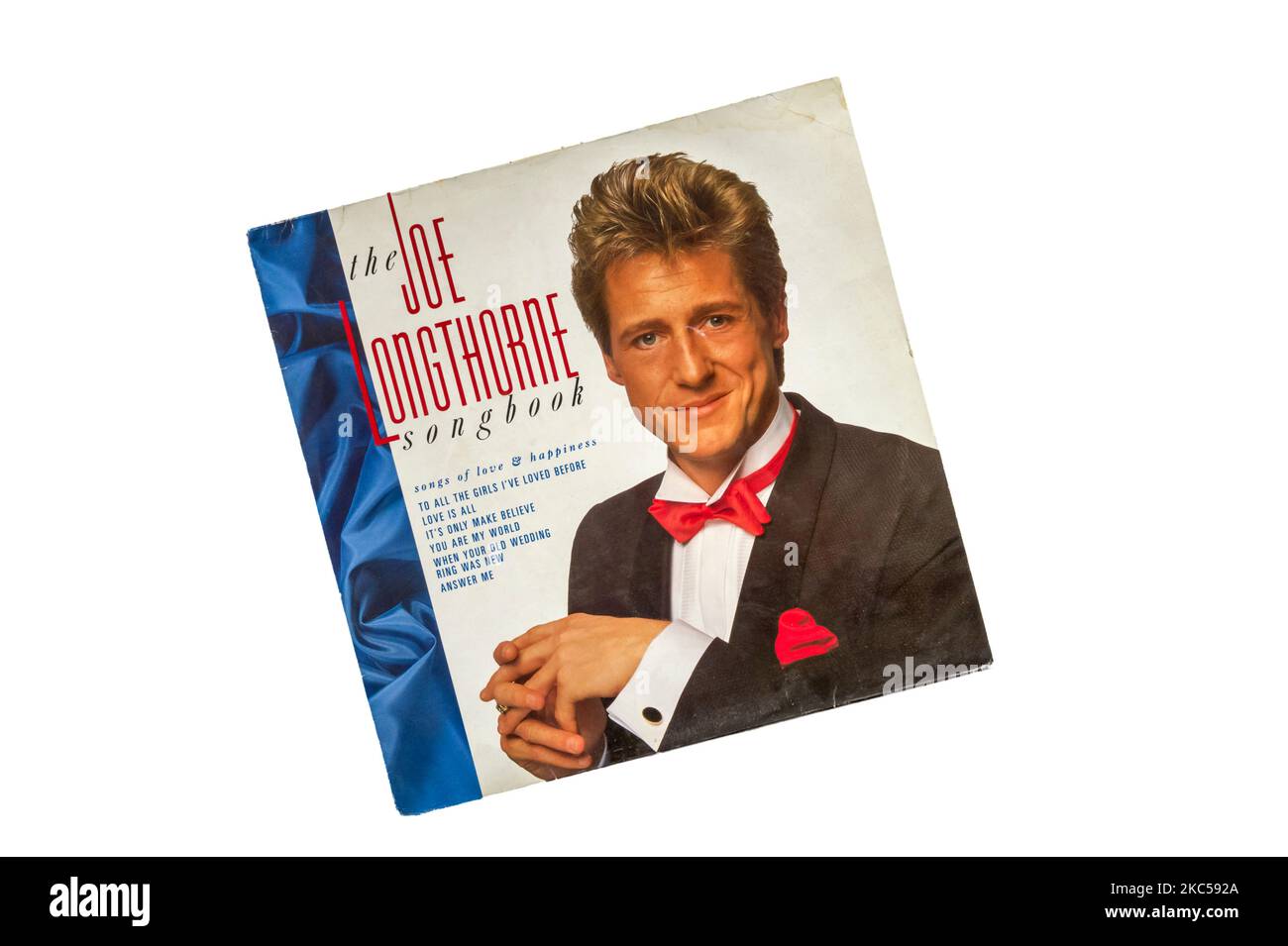 Record del Joe Longthorne Songbook pubblicato nel 1988. Foto Stock