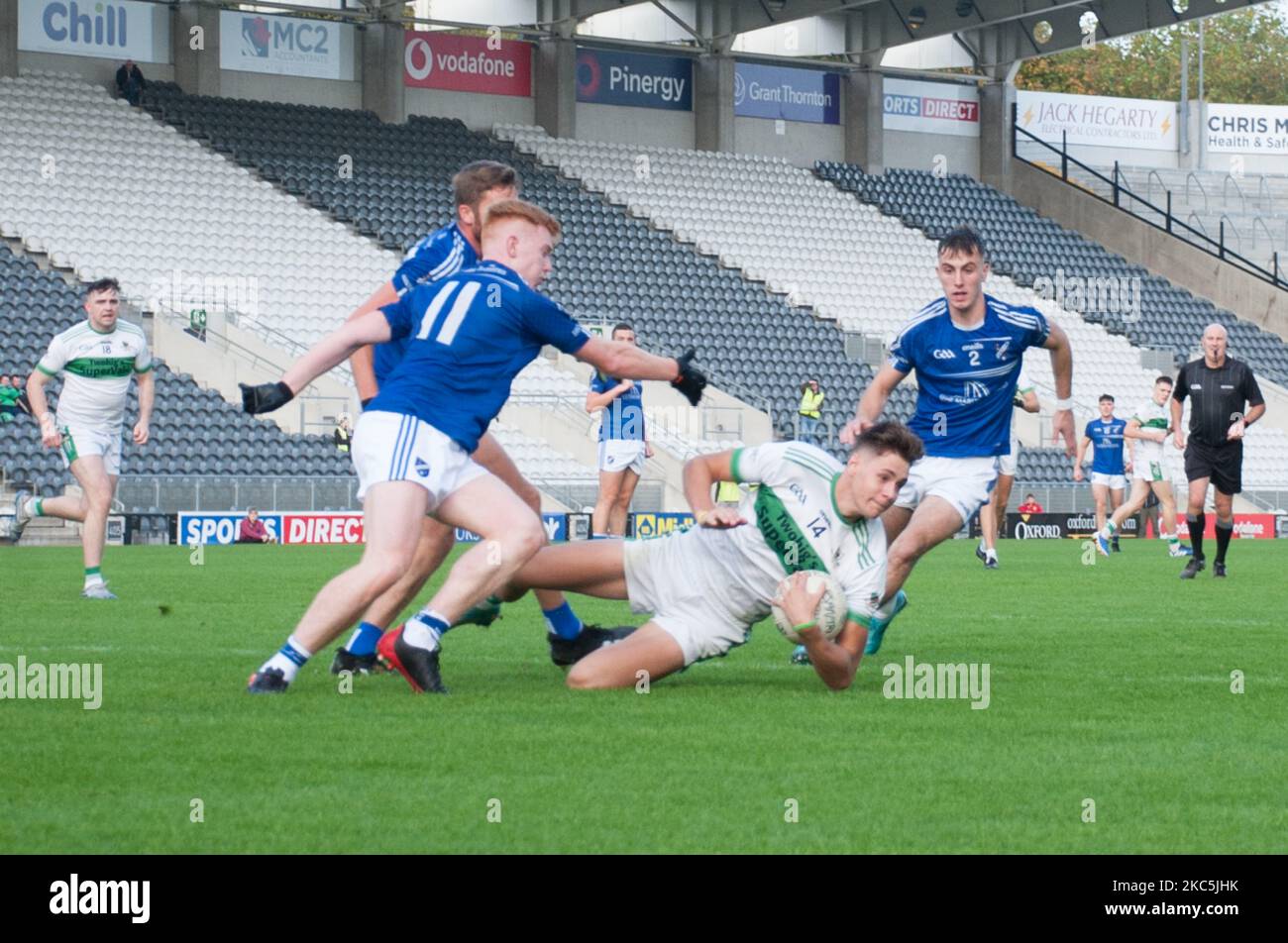 Cork, Irlanda. 23rd ottobre 2022. Bon Secours Premier Intermediate Football Championship; Kanturk ha vinto contro la blues bantry. Foto Stock