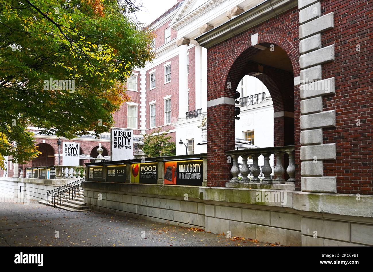 NEW YORK - 23 OTT 2022: Il Museo della Città di New York è stato fondato da Henry Collins Brown, nel 1923 per preservare la storia di New York e io Foto Stock