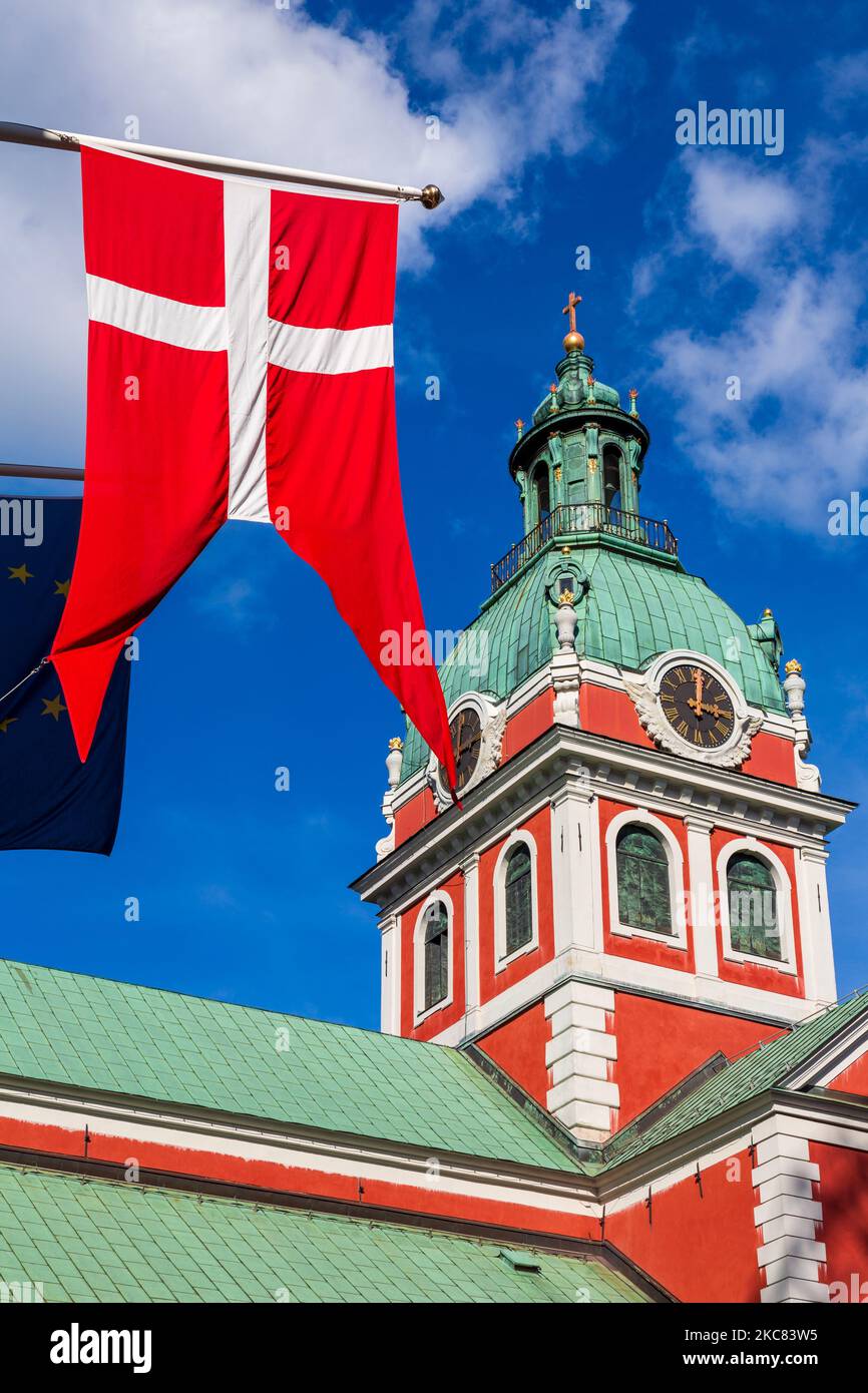 Chiesa di San Jacobs, Stoccolma, Svezia, Scandinavia Foto Stock