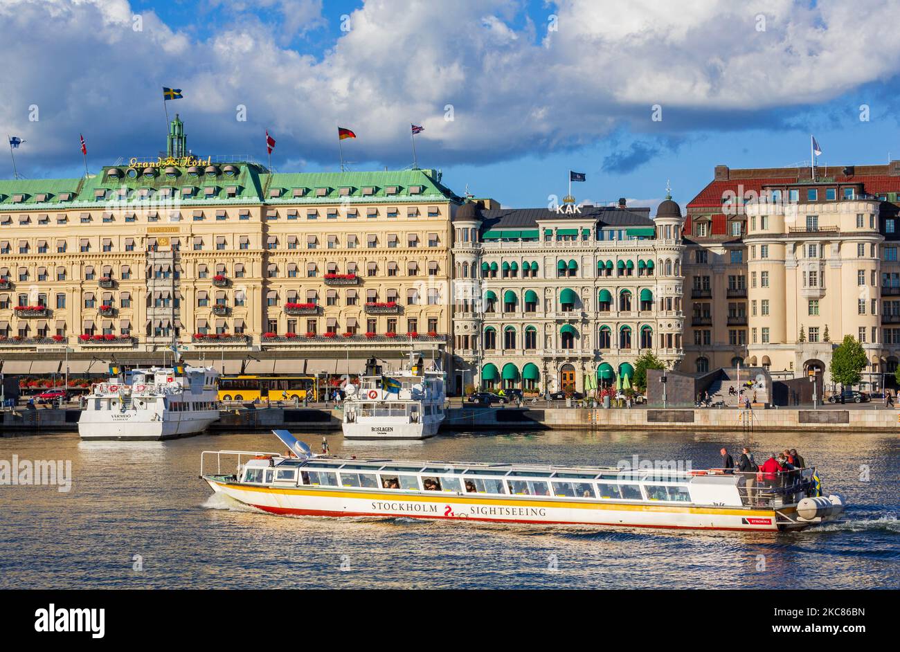 Grand Hotel, Stoccolma, Svezia, Scandinavia Foto Stock