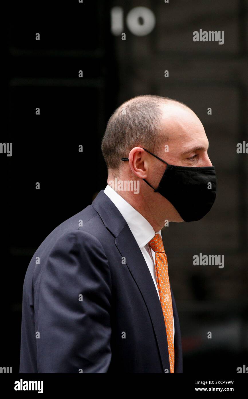 Dan Rosenfield, capo di stato maggiore del primo ministro britannico Boris Johnson, cammina su Downing Street a Londra, Inghilterra, il 3 marzo 2021. (Foto di David Cliff/NurPhoto) Foto Stock