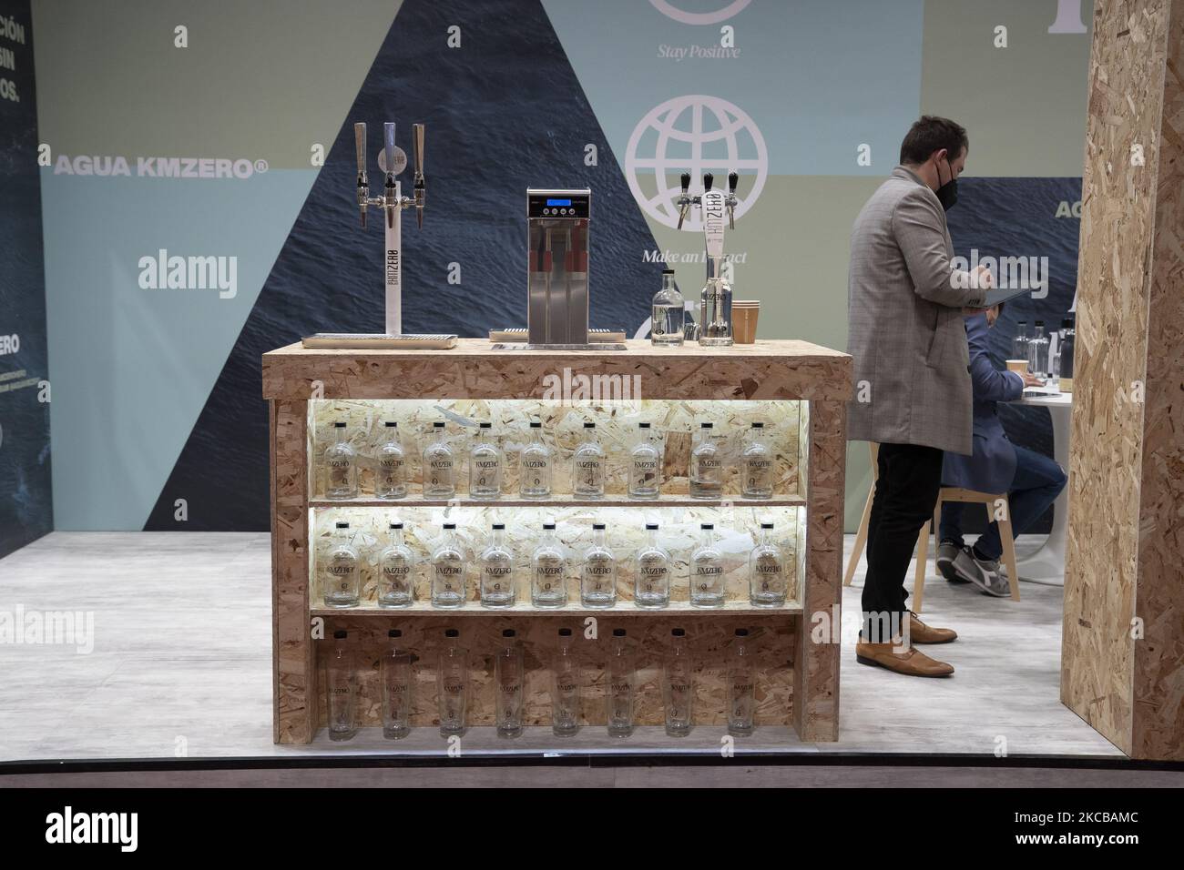 HIP inaugurale - Horeca Professional Expo 2021, a IFEMA, Madrid (Spagna), il 22 marzo 2021. HIP è un evento innovativo per i professionisti del settore alberghiero e della ristorazione (Foto di Oscar Gonzalez/NurPhoto) Foto Stock