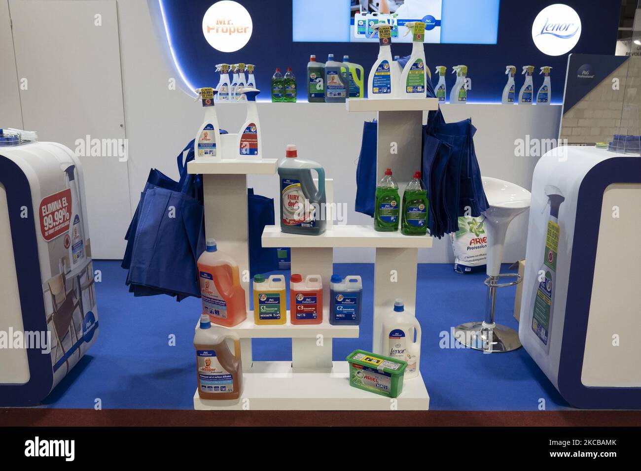 HIP inaugurale - Horeca Professional Expo 2021, a IFEMA, Madrid (Spagna), il 22 marzo 2021. HIP è un evento innovativo per i professionisti del settore alberghiero e della ristorazione (Foto di Oscar Gonzalez/NurPhoto) Foto Stock