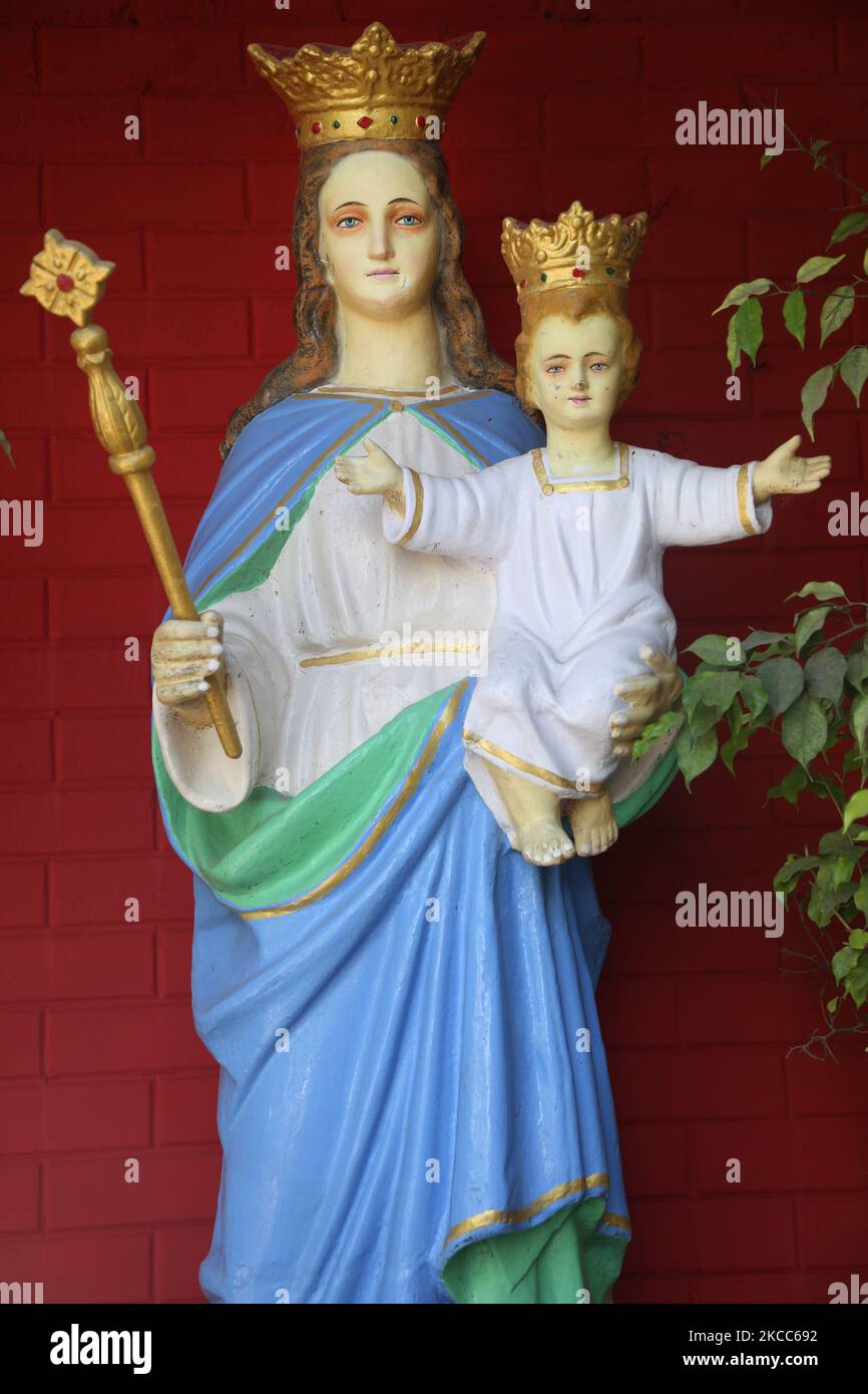 Statua della Vergine Maria (Madonna della buona Salute) presso la