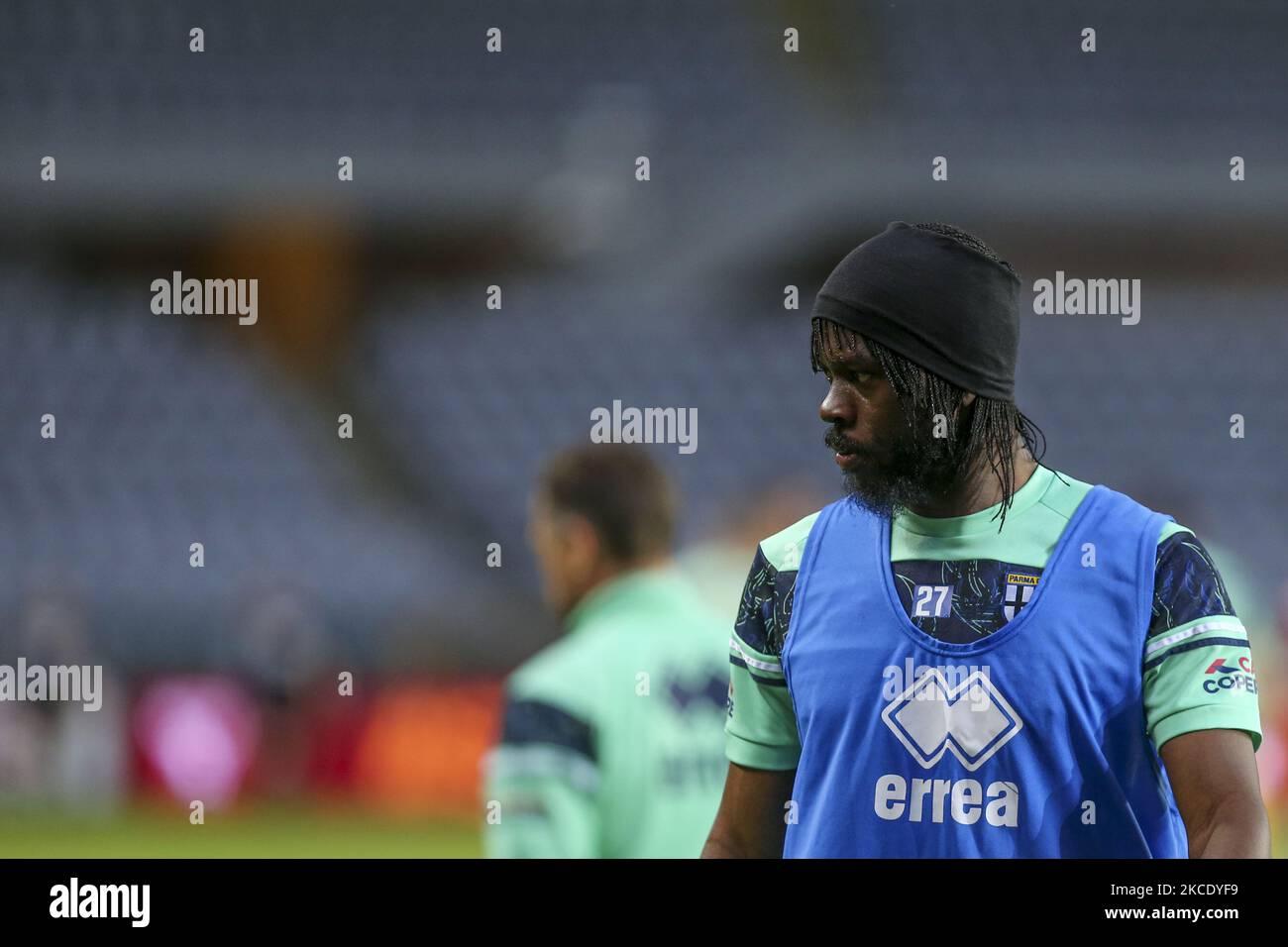 Gervinho di Parma Calcio 1913 durante la Serie Una partita di calcio tra Torino FC e Parma Calcio 1913 allo Stadio Olimpico Grande Torino del 03 maggio 2021 a Torino. (Foto di Massimiliano Ferraro/NurPhoto) Foto Stock