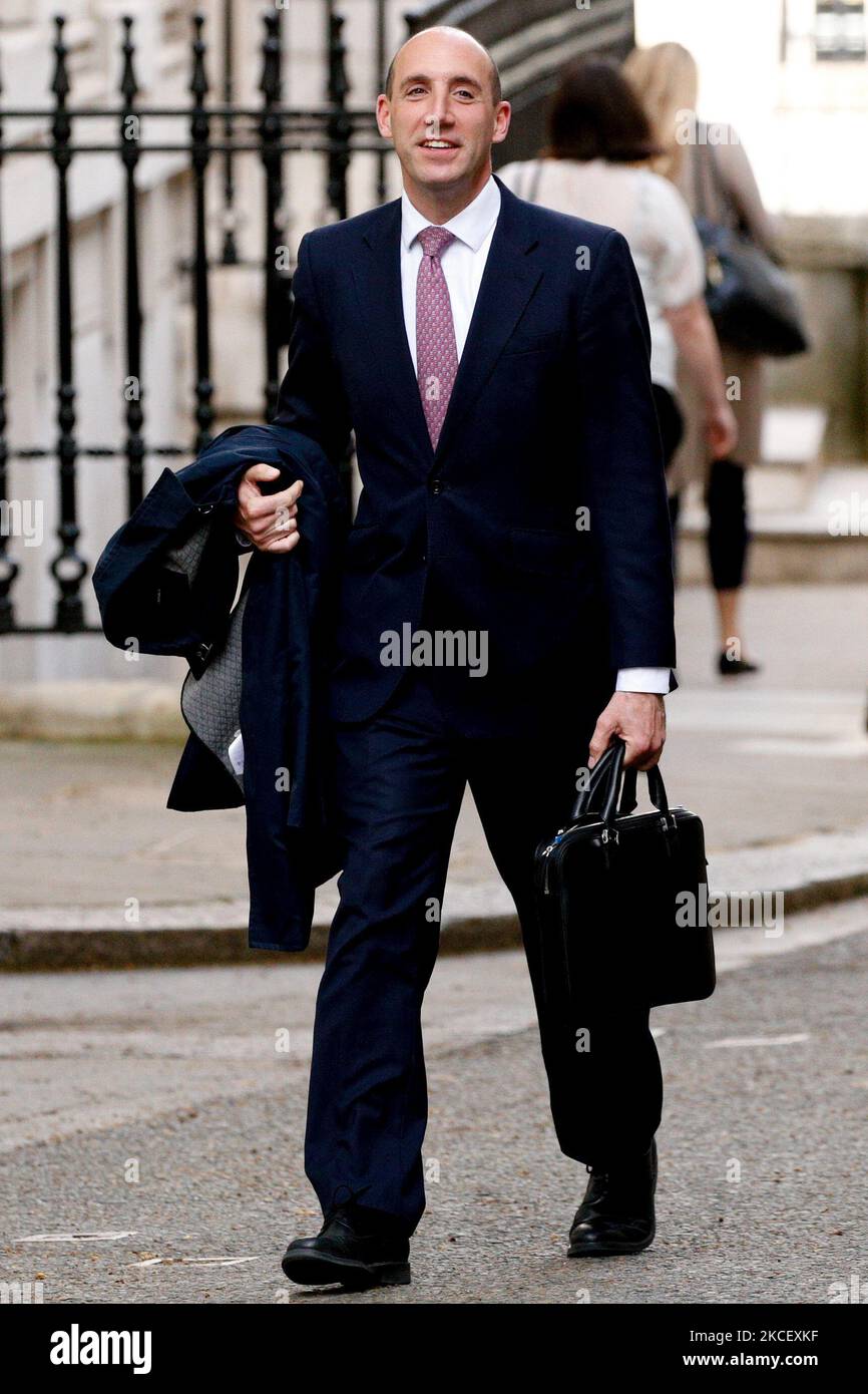 DaN Rosenfield, Capo di Stato maggiore del primo ministro britannico Boris Johnson, salì su Downing Street a Londra, Inghilterra, il 19 maggio 2021. (Foto di David Cliff/NurPhoto) Foto Stock