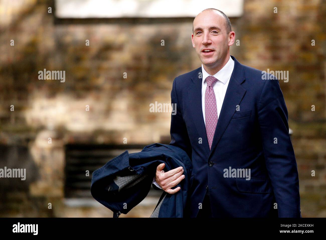 DaN Rosenfield, Capo di Stato maggiore del primo ministro britannico Boris Johnson, salì su Downing Street a Londra, Inghilterra, il 19 maggio 2021. (Foto di David Cliff/NurPhoto) Foto Stock