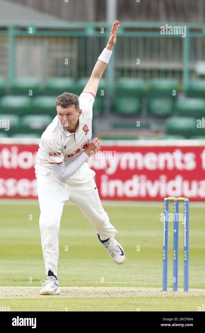 Peter Siddle dell'Essex durante il LV Insurance County Championship Group 1° giorno uno dei quattro tra l'Essex CCC e il Warwickshire CCC presso il Cloudfm County Ground il 20th maggio 2021 a Chelmsford, Inghilterra (Photo by Action Foto Sport/NurPhoto) Foto Stock