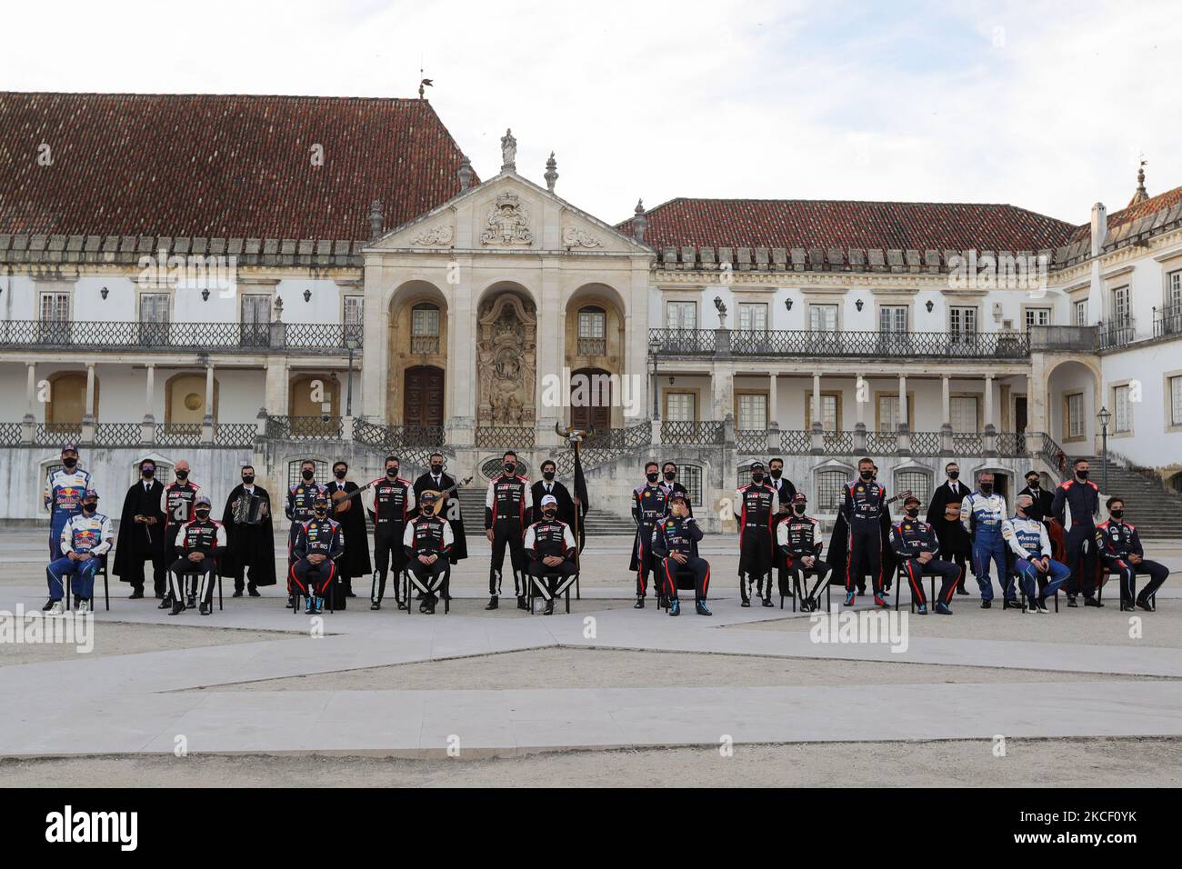 WRC inizia la cerimonia del WRC Vodafone Rally Portogallo 2021 a Matosinhos - Portogallo, il 20 maggio 2021. (Foto di Paulo Oliveira/NurPhoto) Foto Stock