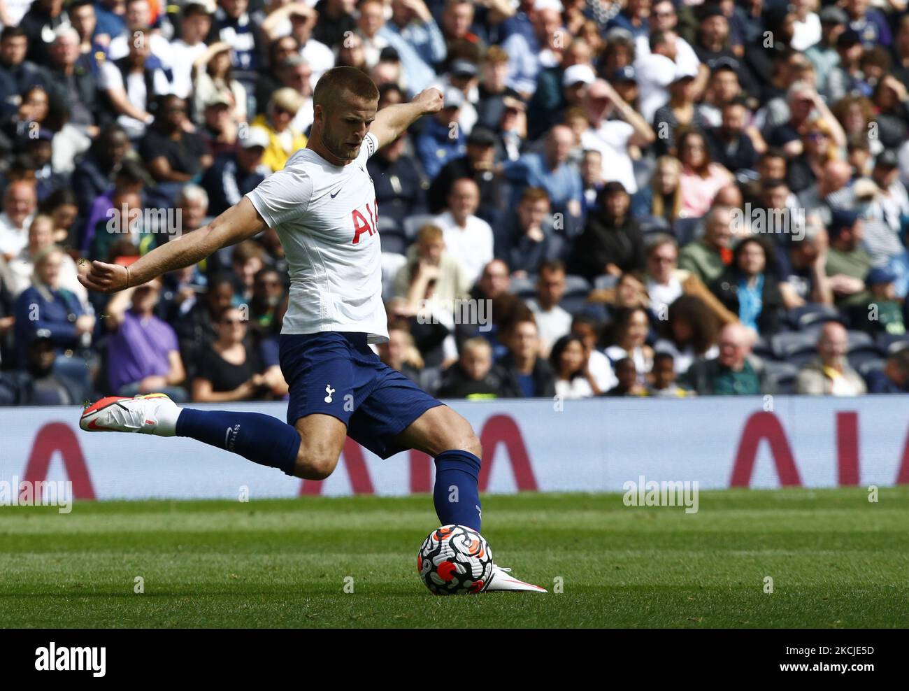 Eric Dier di Tottenham Hotspur durante la Mind Series tra Tottenham Hotspur e Arsenal allo stadio Tottenham Hotspur, Londra, Inghilterra il 08th agosto 2021. (Foto di Action Foto Sport/NurPhoto) Foto Stock