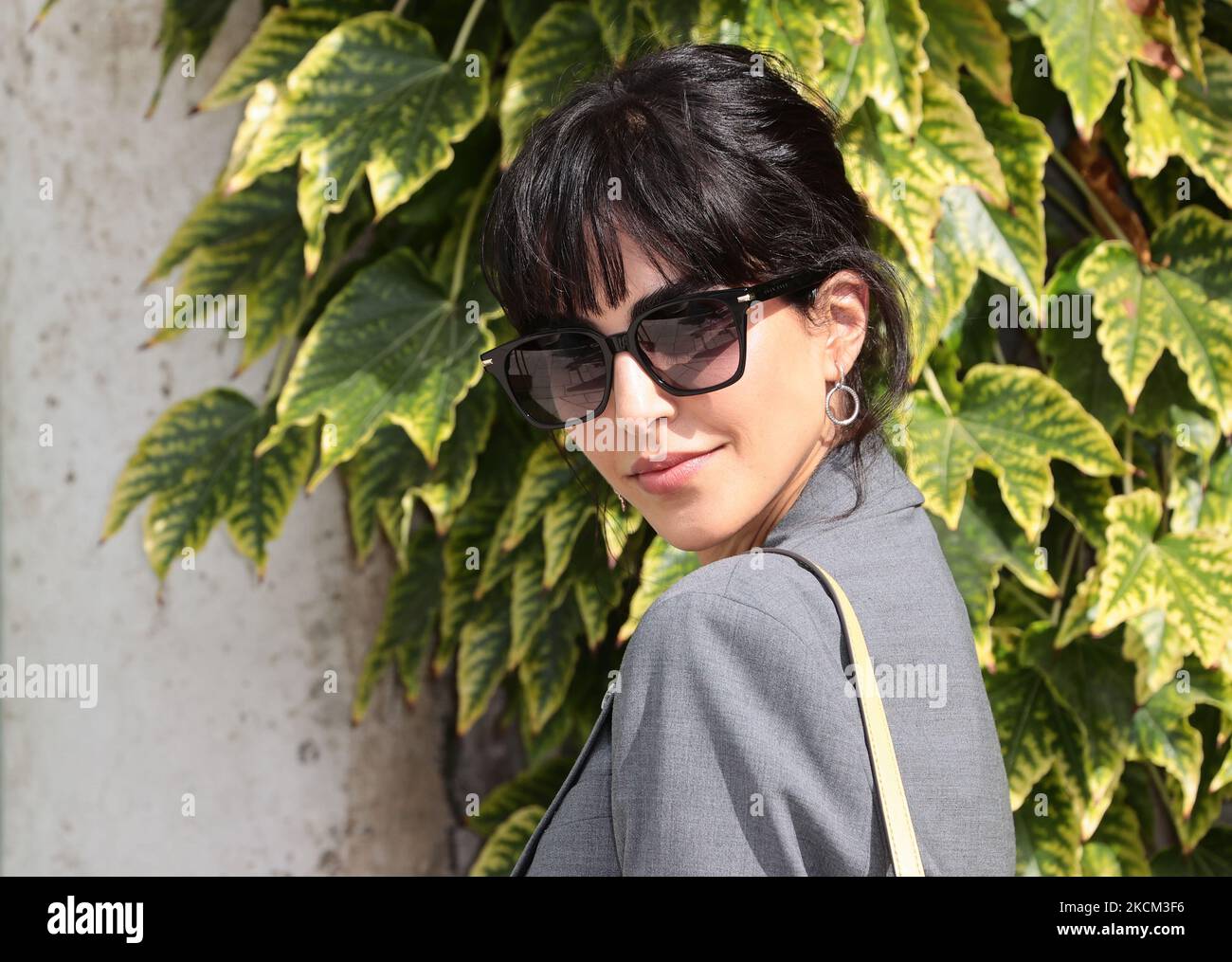 Rocío Muñoz Morales in occasione del 78th° Festival Internazionale del Cinema di Venezia, il 07 settembre 2021 a Venezia. (Foto di Matteo Chinellato/NurPhoto) Foto Stock