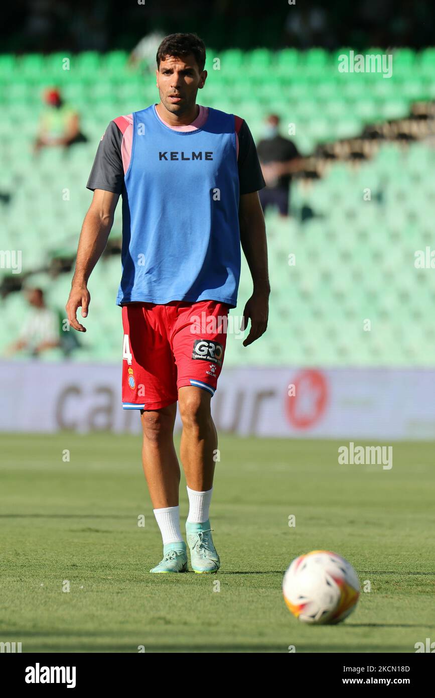 Cabrera di RCD Espanyol durante la partita di la Liga Santader tra Real Betis Balompie e RCD Espanyol a Benito Villamarin a Siviglia, Spagna, il 19 settembre 2021.(Foto di Jose Luis Contreras/DAX Images/NurPhoto) Foto Stock