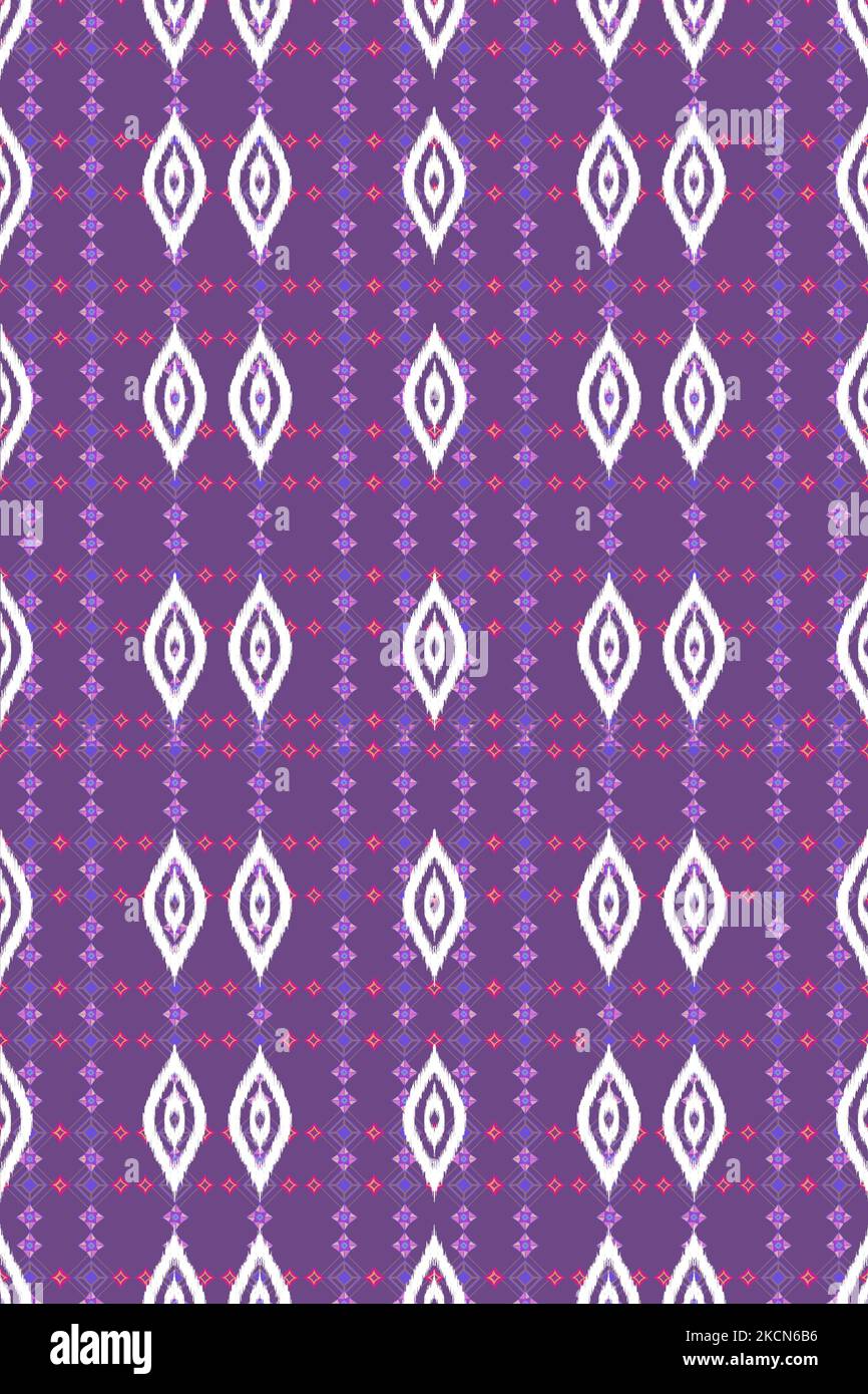 Bella scollo ricamo.geometrico etnico orientale modello tradizionale su sfondo nero.Aztec stile, astratto, illustration.design per texture, f Foto Stock