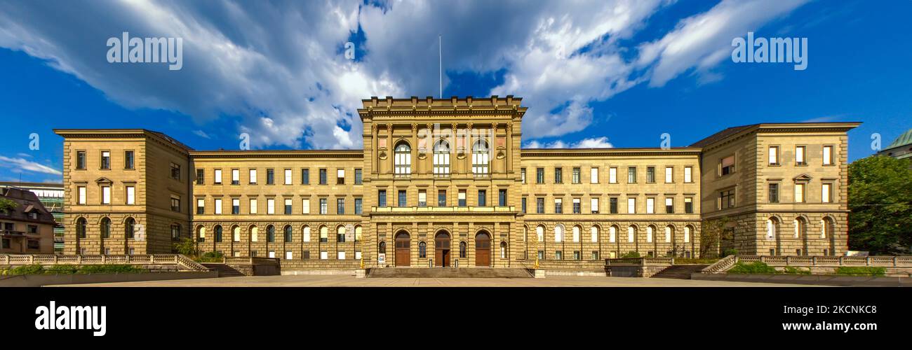 L'Istituto Federale di tecnologia di Zürich è un'università pubblica di ricerca situata nella città di Zürich, in Svizzera Foto Stock