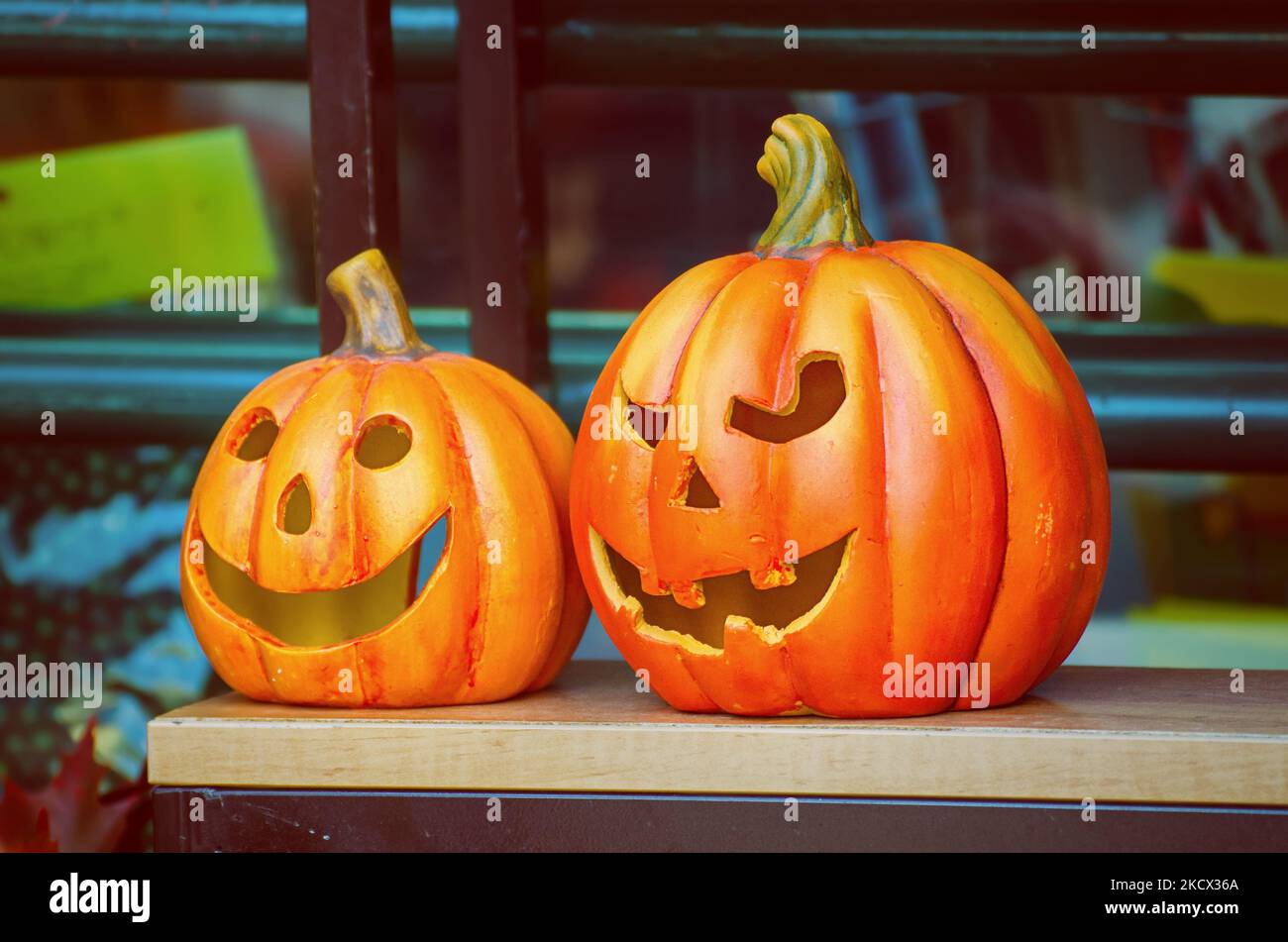 Halloween decorazione di vacanza Foto Stock