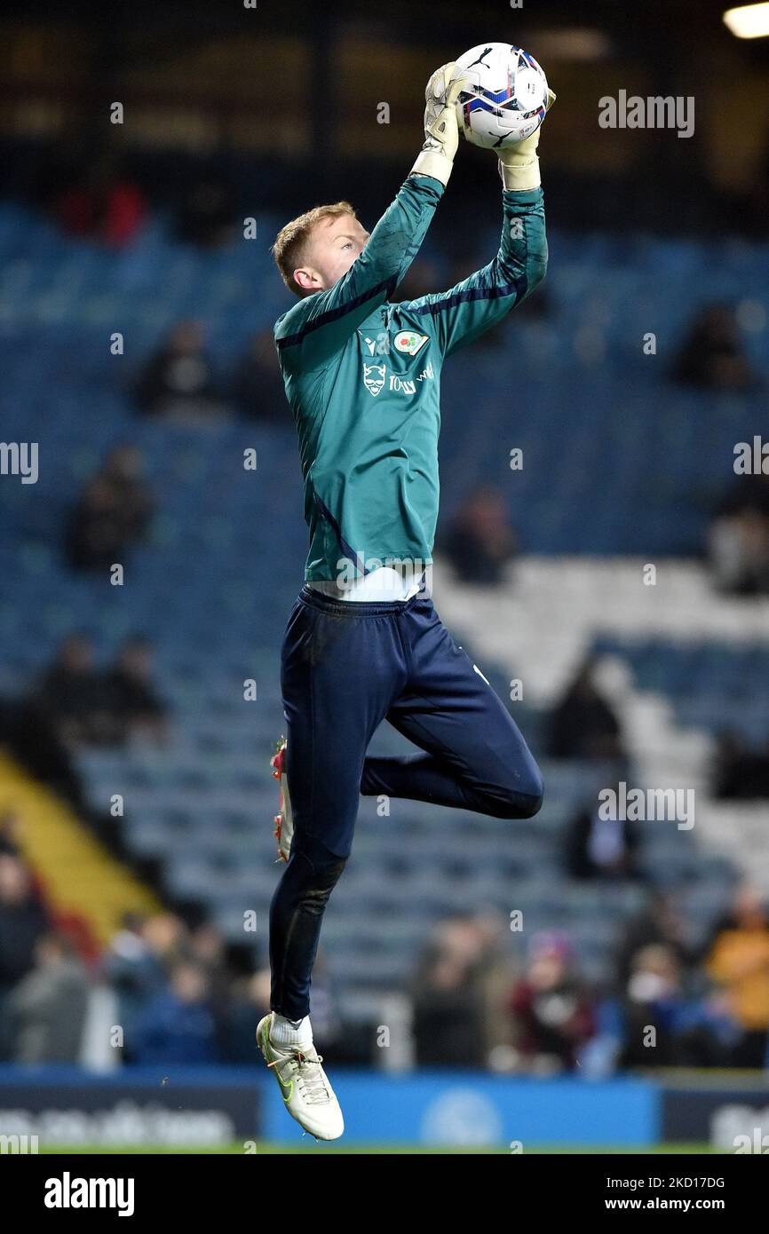 Thomas Kaminski di Blackburn Rovers prima della partita del Campionato Sky Bet tra Blackburn Rovers e Middlesbrough a Ewood Park, Blackburn lunedì 24th gennaio 2022.(Foto di Eddie Garvey/MI News/NurPhoto) Foto Stock