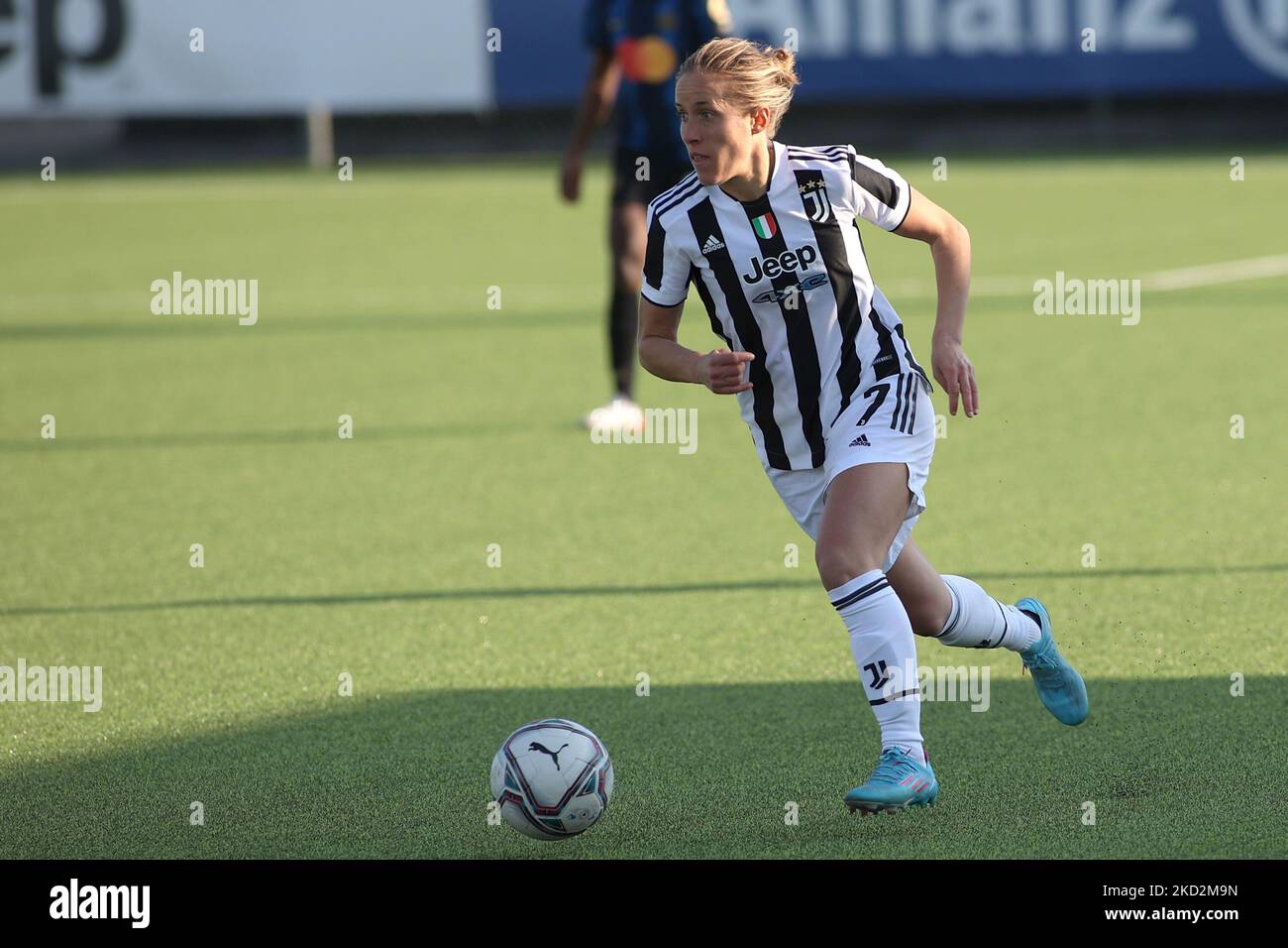Valentina Cernoia (Juventus Women) durante la Coppa Italia Italia Femminile FC Juventus vs Inter - FC Internazionale il 13 febbraio 2022 presso il Juventus Training Center di Torino (Photo by Claudio Benedetto/LiveMedia/NurPhoto) Foto Stock