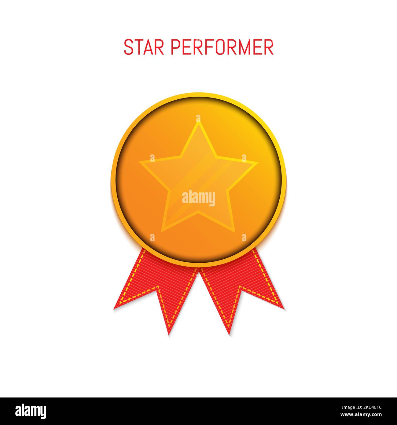 Star performer, illustrazione concettuale Foto Stock