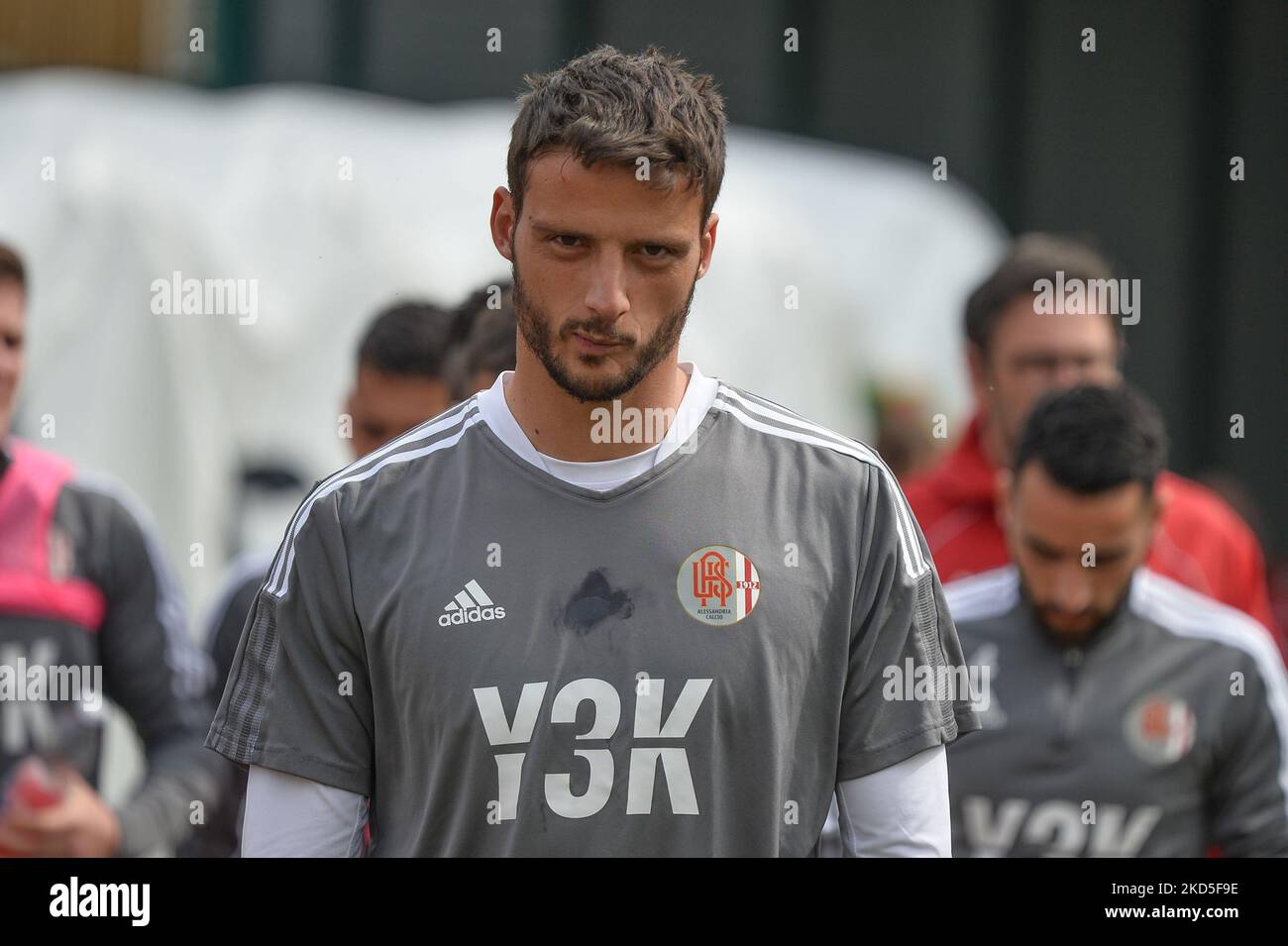 Giuseppe Presentia di US Alessandria Calcio durante la Serie B Football Match tra Ternana Calcio e US Alessandria, allo Stadio libero liberati, il 19 marzo 2022, a Terni (Foto di Alberto Gandolfo/NurPhoto) Foto Stock