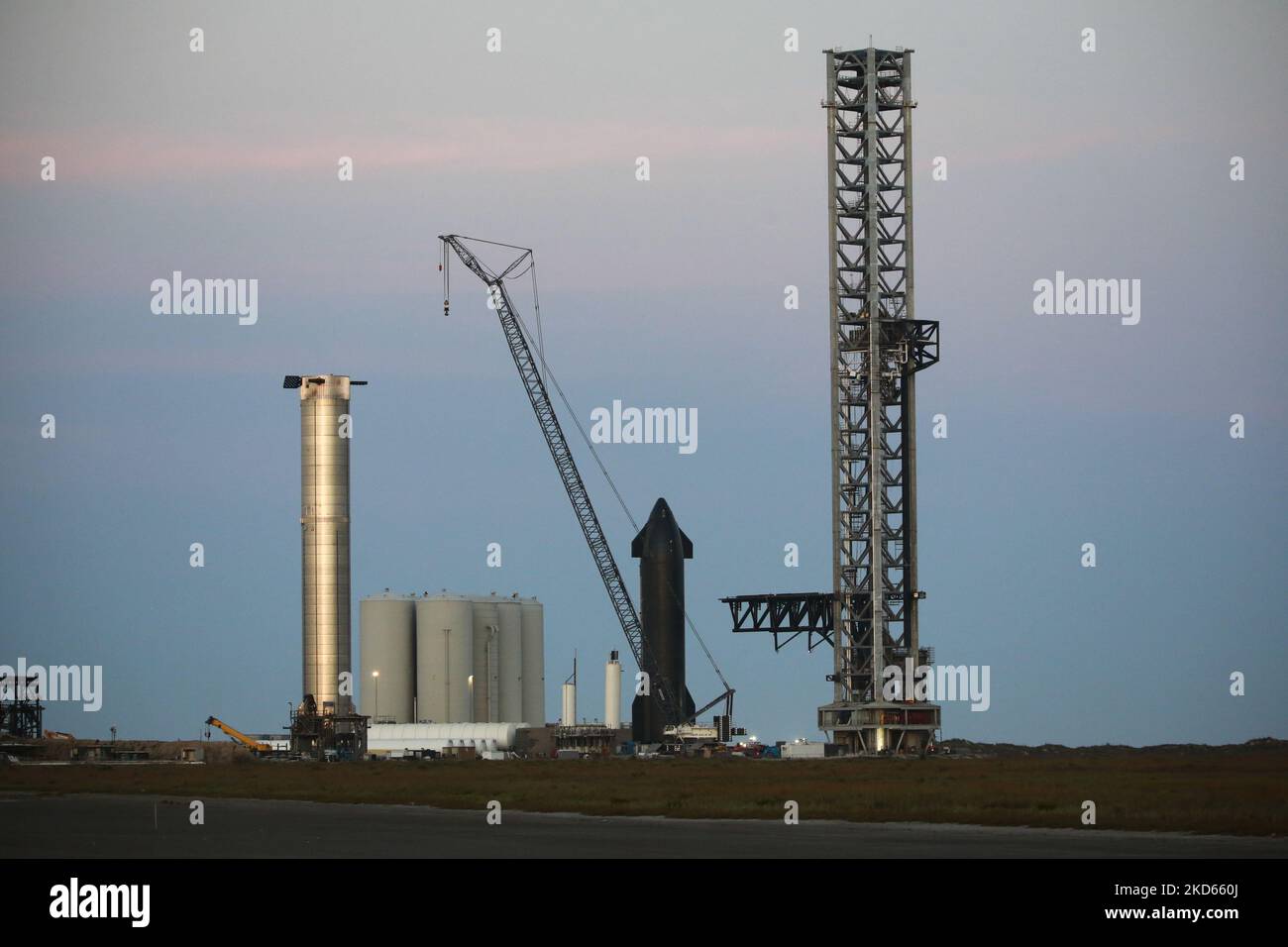 StarBase, Texas, il 26th marzo 2022. (Foto di Reginald Mathalone/NurPhoto) Foto Stock