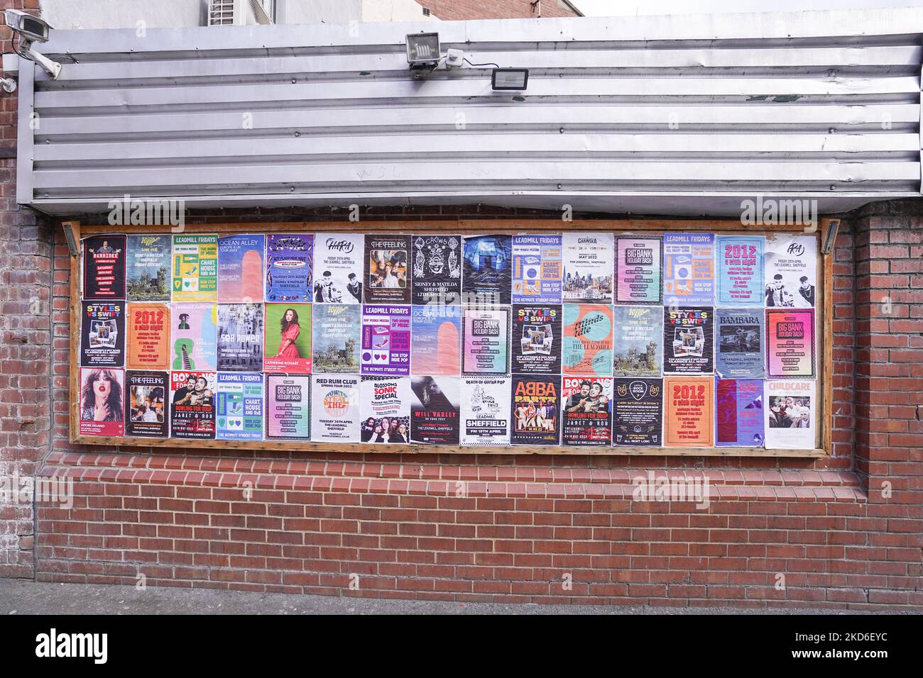 Una vista generale sul Leadmill night club di Sheffield. Centro città il 1 aprile 2022. Il Leadmill ha annunciato che chiuderà il prossimo anno a causa del suo proprietario che ha emesso un avviso di sfratto. (Foto di Giannis Alexopoulos/NurPhoto) Foto Stock