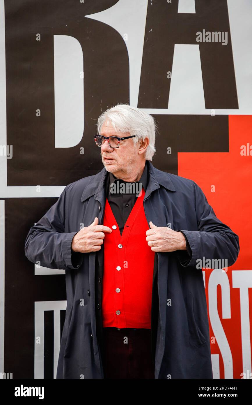 Ricky Tognazzi ospite al Baff durante le News Ricky Tognazzi ospite al Baff, Busto Arsizio Film Festival il 07 aprile 2022 al Busto Arsizio di Busto Arsizio (Foto di Roberta Corradin/LiveMedia/NurPhoto) Foto Stock