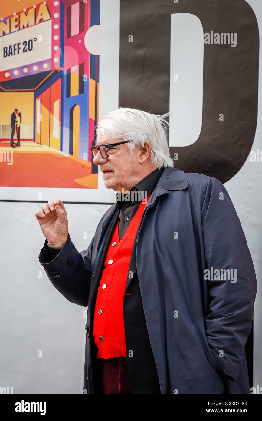 Ricky Tognazzi ospite al Baff durante le News Ricky Tognazzi ospite al Baff, Busto Arsizio Film Festival il 07 aprile 2022 al Busto Arsizio di Busto Arsizio (Foto di Roberta Corradin/LiveMedia/NurPhoto) Foto Stock