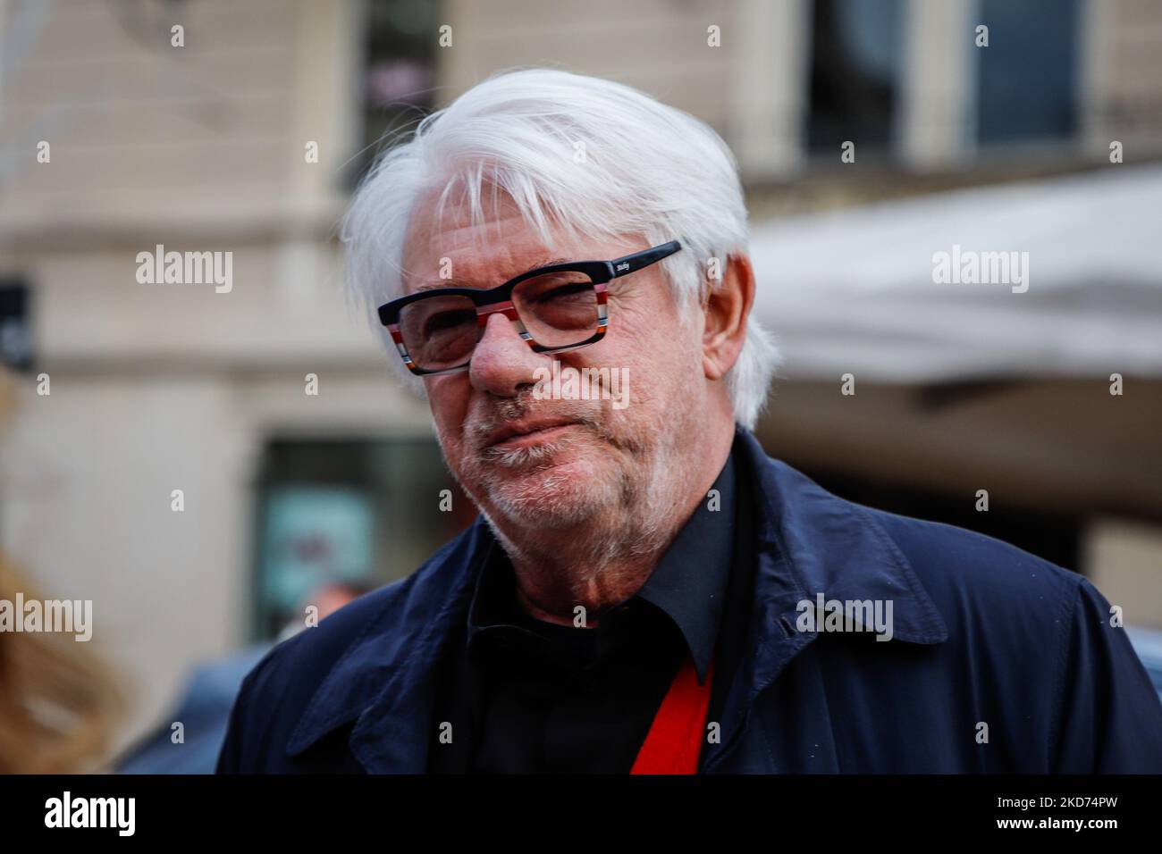 Ricky Tognazzi ospite al Baff durante le News Ricky Tognazzi ospite al Baff, Busto Arsizio Film Festival il 07 aprile 2022 al Busto Arsizio di Busto Arsizio (Foto di Roberta Corradin/LiveMedia/NurPhoto) Foto Stock