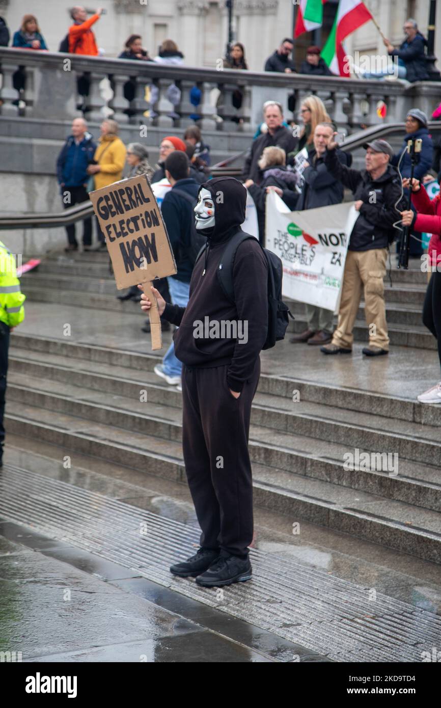 #Unitedagostthetories protesta Londra Foto Stock