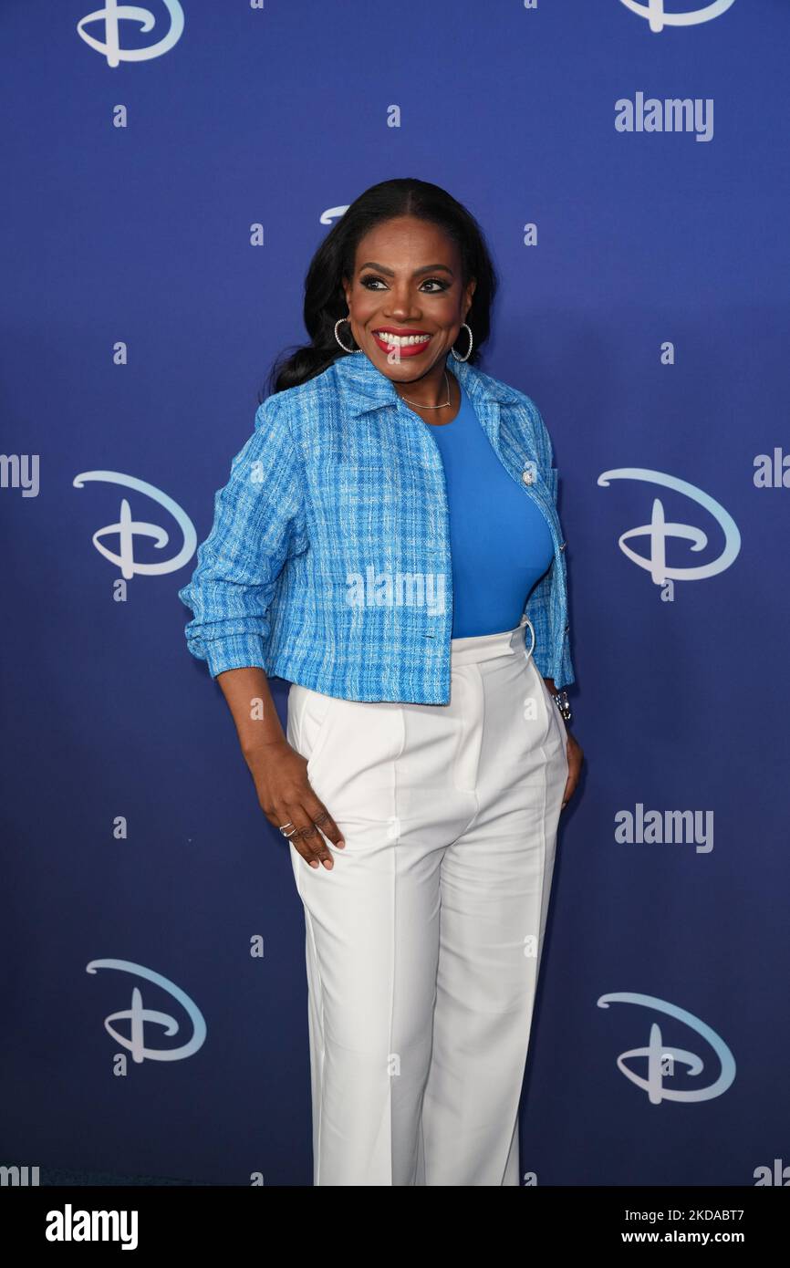 NEW YORK, NEW YORK - MAGGIO 17: Sheryl Lee Ralph partecipa alla 2022 ABC Disney Upfront a Basketball City - Pier 36 - South Street il 17 Maggio 2022 a New York City. (Foto di John Nacion/NurPhoto) Foto Stock