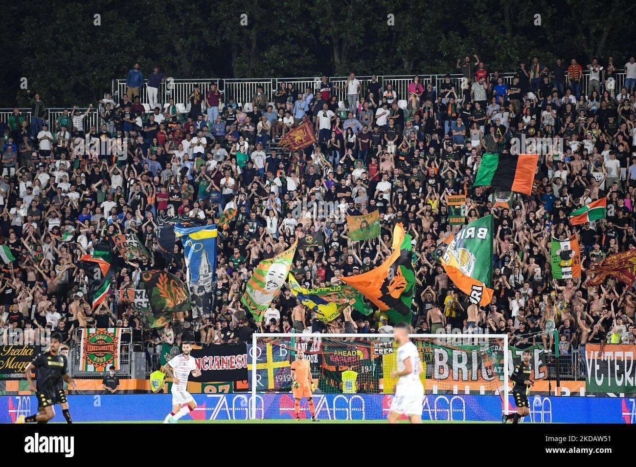 Venezia fc contro cagliari calcio immagini e fotografie stock ad alta