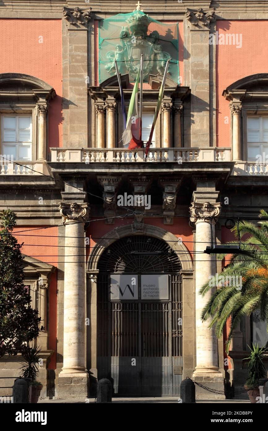 Museo Archeologico Nazionale di Napoli / Museo Archeologico Nazionale di Napoli (MANN). Foto Stock