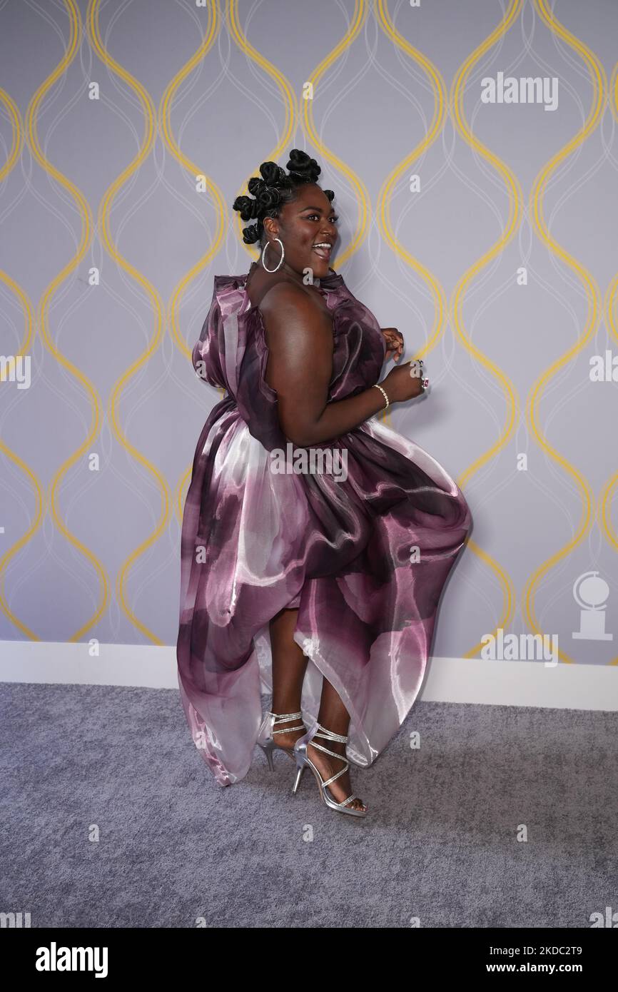 Danielle Brooks partecipa ai Tony Awards annuali 75th del 3 West Club il 12 giugno 2022 a New York City. (Foto di John Nacion/NurPhoto) Foto Stock