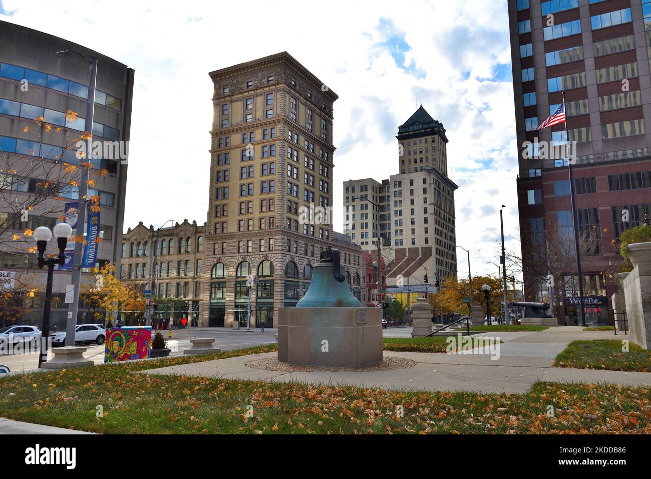 Vista di Dayton, Ohio Foto Stock