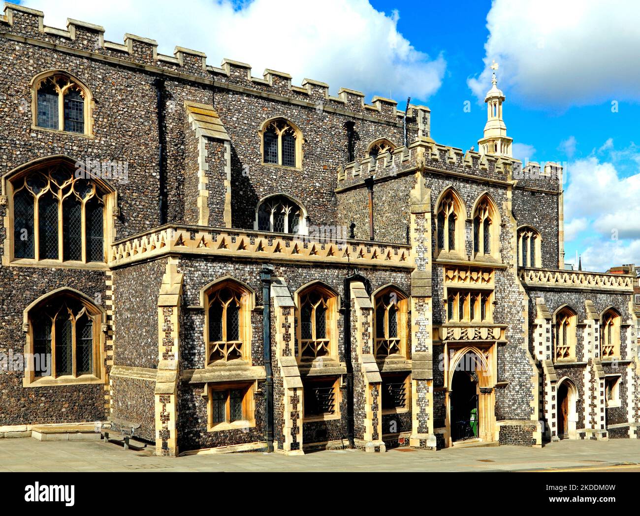 Norwich, la Guildhall, edificio medievale, architettura, Norfolk, Inghilterra, Regno Unito Foto Stock