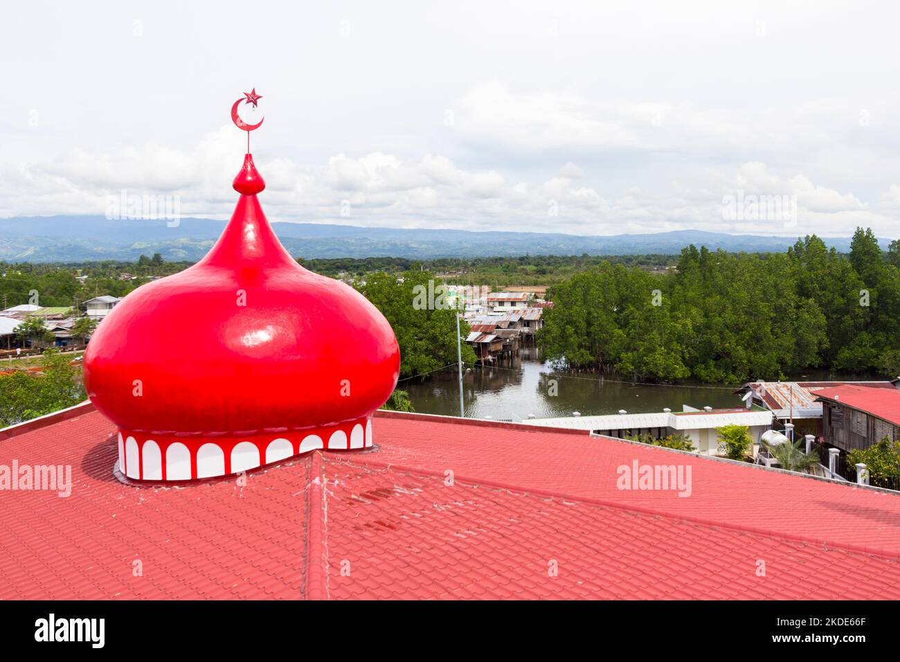 La Moschea Taluksangay a Zamboanga City, Filippine Foto Stock